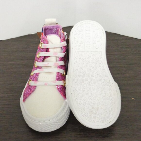 Brand New Ground Up Princess Lace High-Top Sneakers. MultiColor. ECPS6016FL F55 - Picture 4 of 10